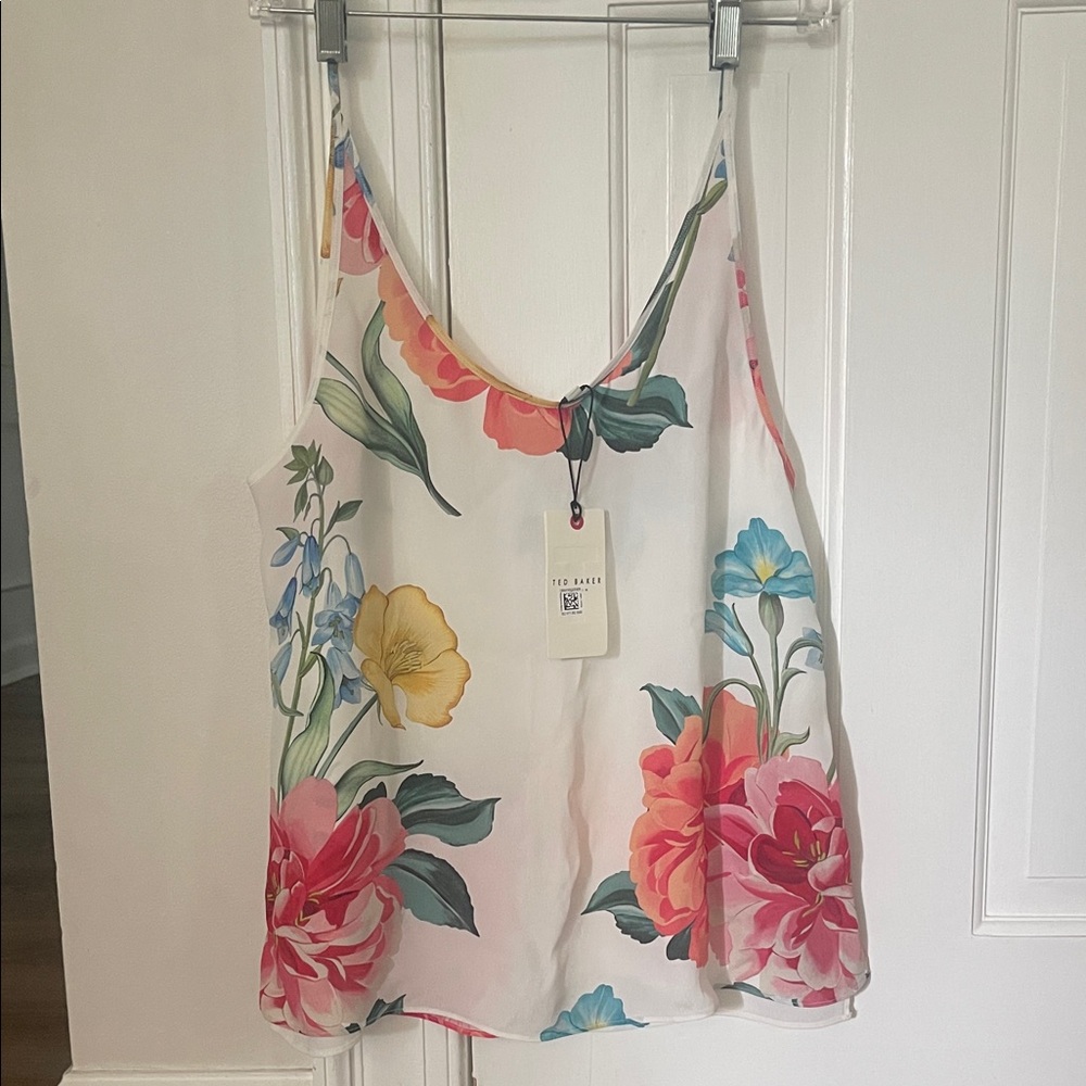 Ted Baker NWT Purrla Scoop Neck Sleeveless Top